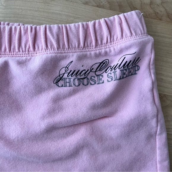 Juicy Couture Pink Sleep Shorts - Picture 2 of 7
